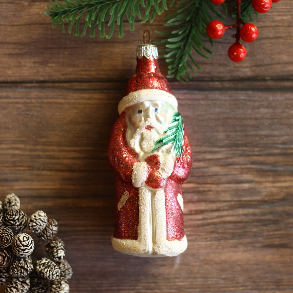 Christopher Radko Santa Claus glass Ornament